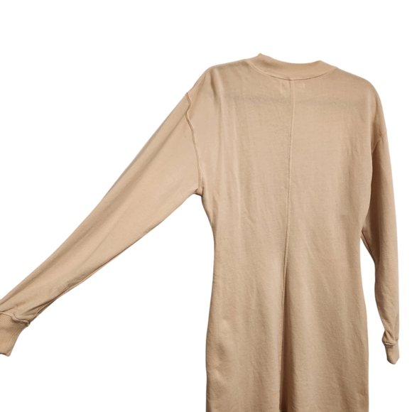 L*space Asher long sleeve mini dress twist front White sz M - Picture 6 of 8